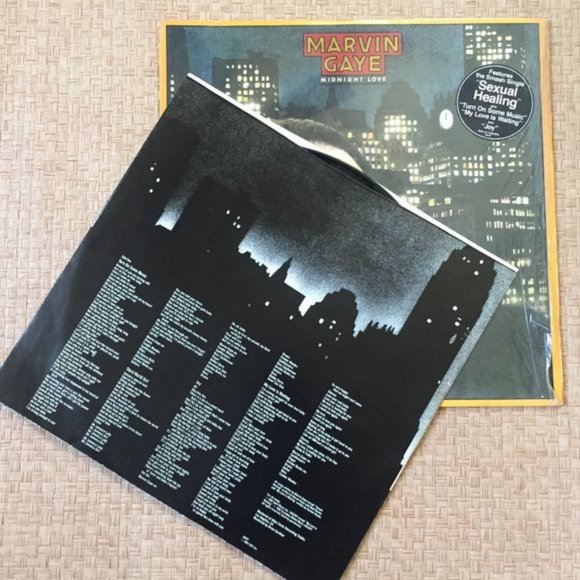 Marvin Gaye - "Midnight Love" Vinyl LP - Picture 3 of 4